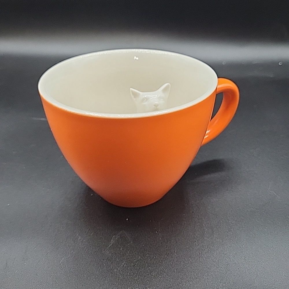 Creature Cups Fox Orange And White New Without Box 11 Fl Oz